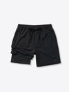 Crossover Short Lined | Black Classic-fit