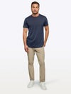 AO Elongated Tee | Pacific Blue Signature-fit PYCA ProÂ®
