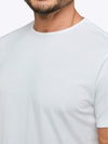 AO Split-Hem Tee | White Signature-fit PYCA ProÂ®