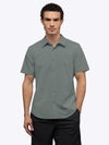Crossover Button Up | Sage Signature Fit