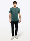 AO Curve-Hem Tee | Blue Spruce Signature-Fit PYCA ProÂ®