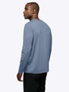 AO Forever Long Sleeve Tee | Cadet Blue Classic-Fit PYCA ProÂ®