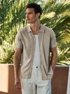 Riviera Knit Button Up | Pure Cashmere Signature-Fit