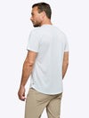 AO Henley Curve-Hem | White Signature-fit PYCA ProÂ®