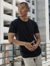 AO Curve-Hem Tee | Obsidian Signature-fit PYCA ProÂ®