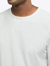 AO Forever Long Sleeve Tee | White Classic-Fit PYCA ProÂ®