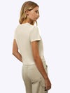 Almost Friday Tee | Ivory Classic-fit PYCA ProÂ®