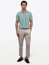 Riviera Knit Polo | Stormy Sea Signature-Fit