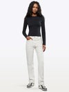 Long Sleeve Tomboy Tee | Black Slim-fit Tomboy-Cottonâ¢