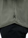 AO Curve-Hem Tee | Gunmetal Signature-Fit PYCA ProÂ®