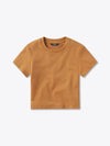 Tomboy Tee Cropped | Caramel Slim-fit Tomboy-Cottonâ¢