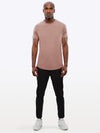 AO Curve-Hem Tee | Mountain Mist Signature-fit PYCA ProÂ®