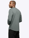 AO Long Sleeve Curve-Hem Tee | Sage Signature-fit PYCA ProÂ®