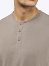AO Henley Curve-Hem | Pure Cashmere Signature-Fit PYCA ProÂ®