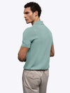 Riviera Knit Polo | Stormy Sea Signature-Fit
