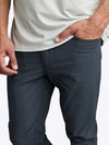AO 5-Pocket Pant | Iron Navy Slim-Fit VersaknitÂ®