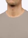 AO Long Sleeve Curve-Hem Tee | Pure Cashmere Signature-Fit PYCA ProÂ®