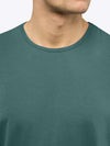 AO Curve-Hem Tee | Blue Spruce Signature-Fit PYCA ProÂ®