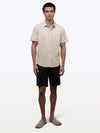 SoHo Short Sleeve Button Up | Sand Dune Signature-fit