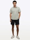 Crossover Button Up | Morning Dove Signature Fit