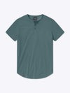 AO Henley Curve-Hem | North Atlantic Signature-Fit PYCA ProÂ®