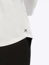 AO Long Sleeve Curve-Hem Tee | White Signature-fit PYCA ProÂ®