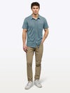 AO Button Up | Naples Blue Signature-Fit PYCA ProÂ®