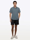 Crossover Button Up | Ocean Storm Signature Fit