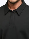 Hyperloop Rugby Polo | Black Signature-Fit