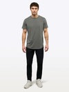 AO Elongated Tee | Castor Grey Signature-fit PYCA ProÂ®