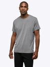 AO Split-Hem Tee | Heather Grey Signature-fit PYCA ProÂ®
