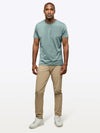 AO Split-Hem Tee | Stormy Sea Signature-Fit PYCA ProÂ®