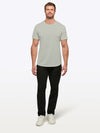 AO Curve-Hem Tee | Morning Dove Signature-Fit PYCA ProÂ®