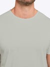 AO Curve-Hem Tee | Morning Dove Signature-Fit PYCA ProÂ®