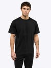 Overtime Oversized Tee | Black Relaxed-Fit
