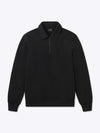 Divine Fleece Q-Zip | Black Classic-fit