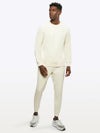 Hyperloop Pullover Split-Hem | Ivory Signature-fit