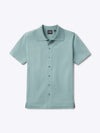 Riviera Knit Button Up | Isle Blue Signature-Fit