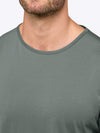 AO Curve-Hem Tee | Sage Signature-fit PYCA ProÂ®