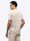 Riviera Knit Button Up | Sand Dune Signature-Fit