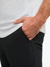 AO Jogger Pant | Black Slim-fit VersaknitÂ®