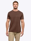 AO Forever Tee | Mocha Classic-Fit PYCA ProÂ®