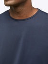 AO Split-Hem Tee | Pacific Blue Signature-fit PYCA ProÂ®