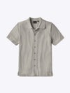 Riviera Knit Button Up | Morning Dove Signature-Fit