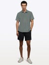 Crossover Button Up | Sage Signature Fit