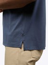 AO Split-Hem Tee | Pacific Blue Signature-fit PYCA ProÂ®