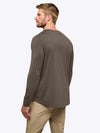 AO Long Sleeve Curve-Hem Tee | Morel Signature-fit PYCA ProÂ®