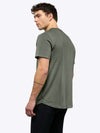AO Curve-Hem Tee | Gunmetal Signature-Fit PYCA ProÂ®
