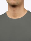 AO Long Sleeve Curve-Hem Tee | Castor Grey Signature-Fit PYCA ProÂ®