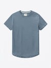 Featherlight Pima Tee | Ocean Storm Signature-fit